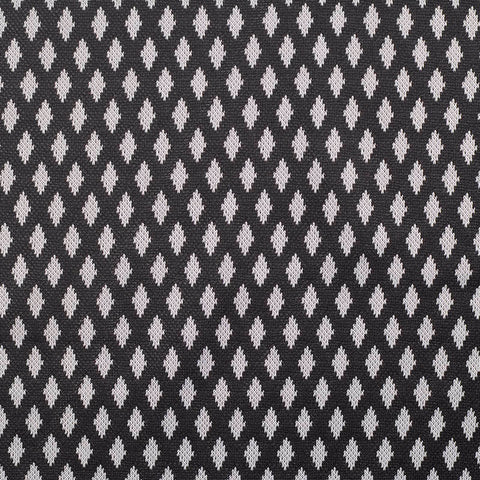 Light Grey Diamond Interlock Knit, Polyester