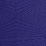 Purple Geometric-Chevron Jersey Knit, Polyester