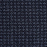 Dark Blue Tone-on-Tone Diamond Interlock Knit, Polyester