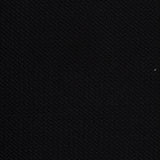 Jacquard Polyester Stretch Interlock Knit Fabric, 209 gsm, 150 cm — Black