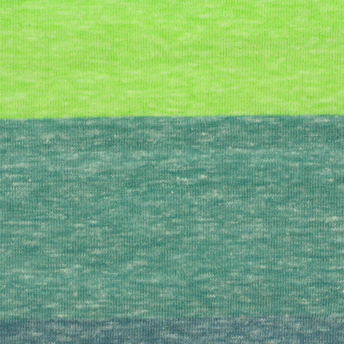 Lime Horizontal-Stripe Jersey Knit, Cotton-Poly