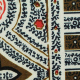 Red Geometric Knit, Polyester — texture