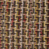 Black Check Interlock Knit, Poly-Viscose