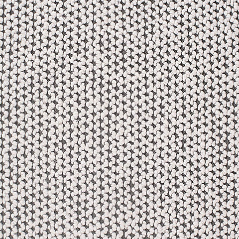 White Marl Knit, Cotton-Poly