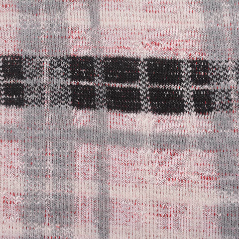 Black Plaid Jacquard, Poly-Acrylic