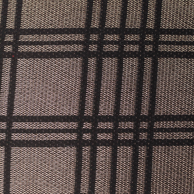 Black Grid Knit