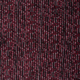 Dark Red Marl Interlock Knit, Polyester