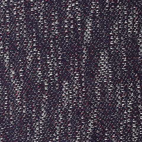 Navy Marl Knit, Poly-Cotton
