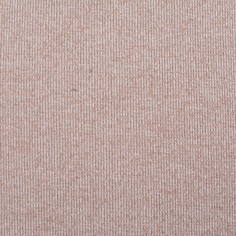 Heather Viscose Polyester Rib Knit Fabric, 196 gsm, 184 cm — Red