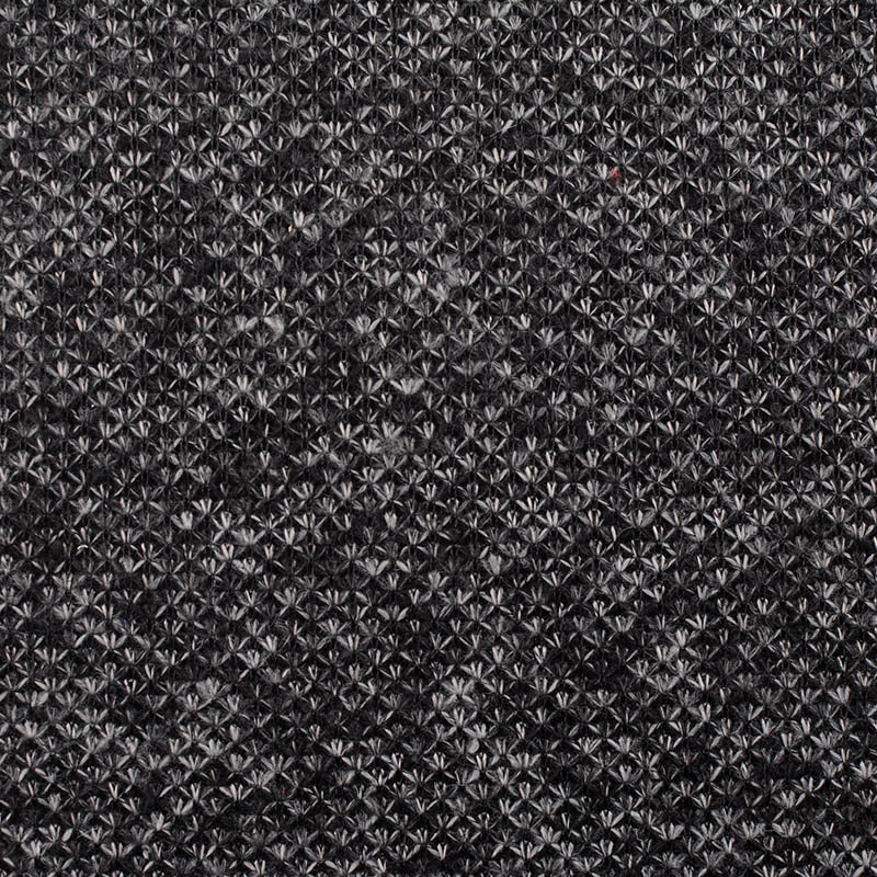Dark Grey Star Jacquard, Polyester