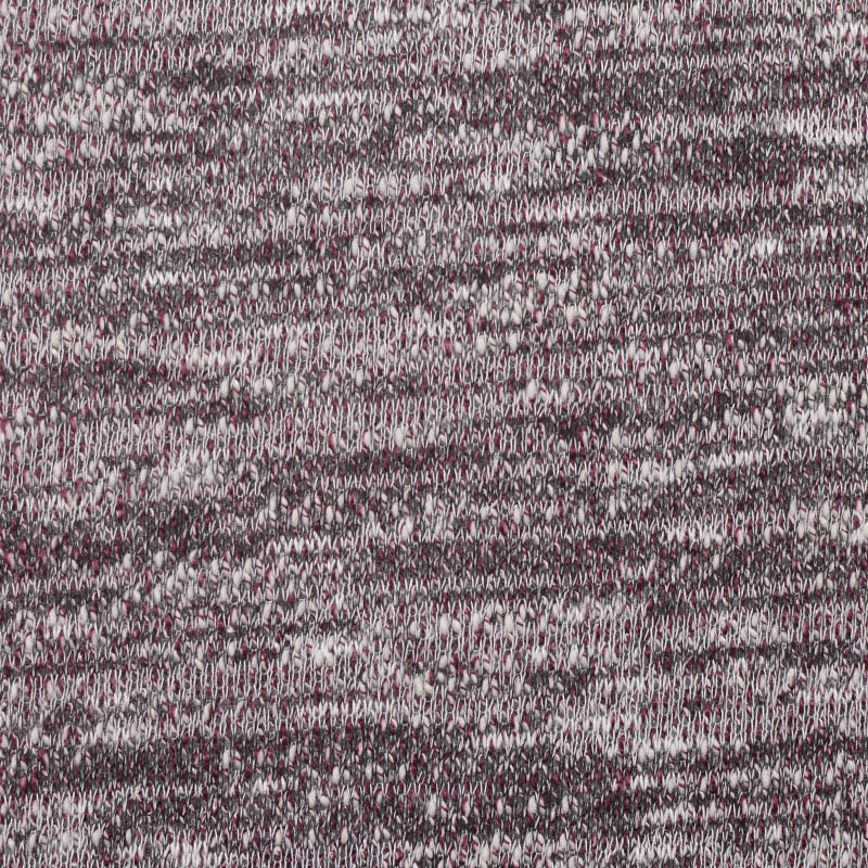 Grey Heather Knit, Poly-Cotton