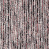 Black Vertical-Stripe Knit, Poly-Cotton