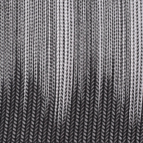 Black Chevron Mesh, Nylon-Spandex, 126 gsm