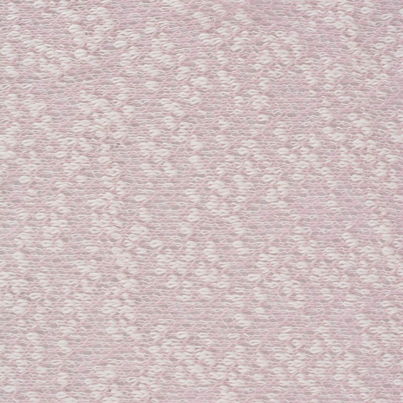 Light Pink Marl Chunky Knit, Poly-Cotton, 189 gsm