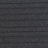 Striped Polyester Stretch Knit Fabric, 255 gsm, 155 cm — Grey — texture