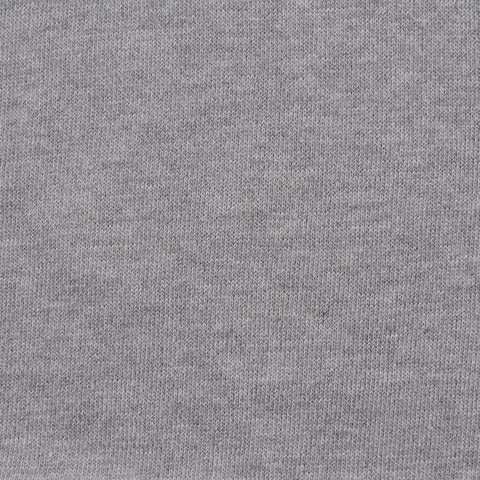 Grey Marl French Terry, Poly-Cotton, 240 gsm