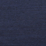 Dark Blue Marl Rib Knit, Cotton-Poly