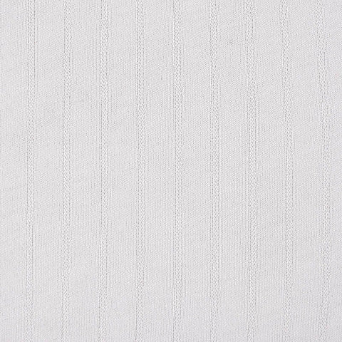 Striped 100% Polyester Jersey Knit Fabric, 182 gsm, 185 cm — White