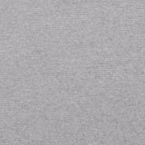 Light Grey Marl Rib Knit, Cotton