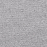 Light Grey Marl Rib Knit, Cotton — texture
