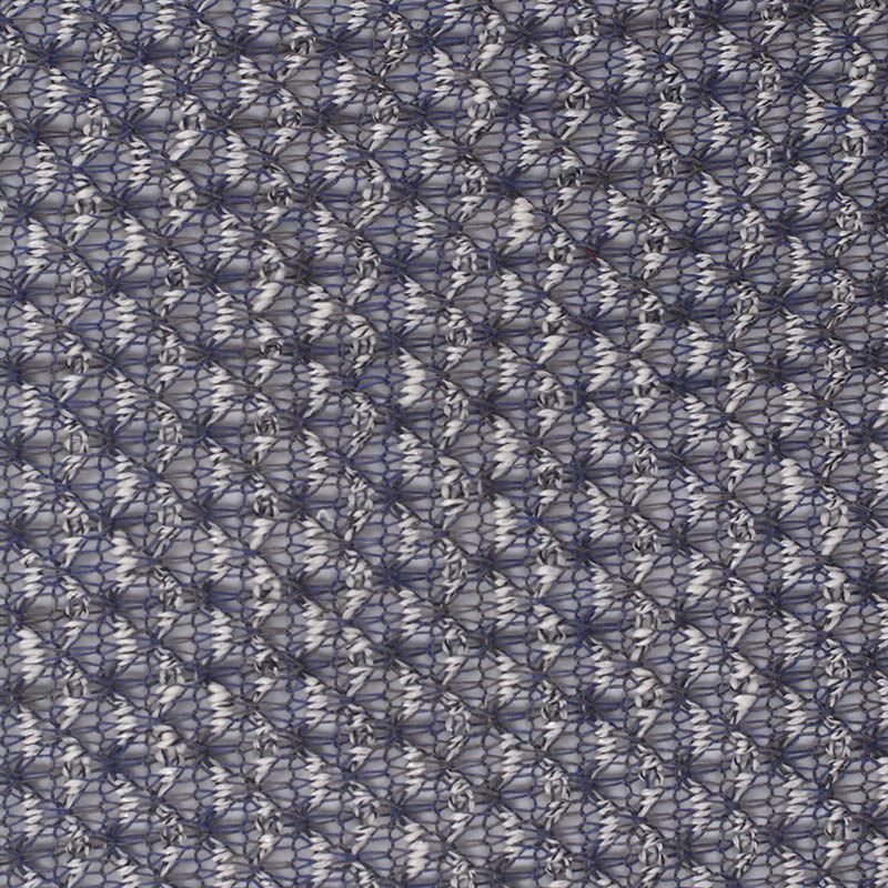 Blue Diamond Chunky Knit, Poly-Cotton, 177 gsm