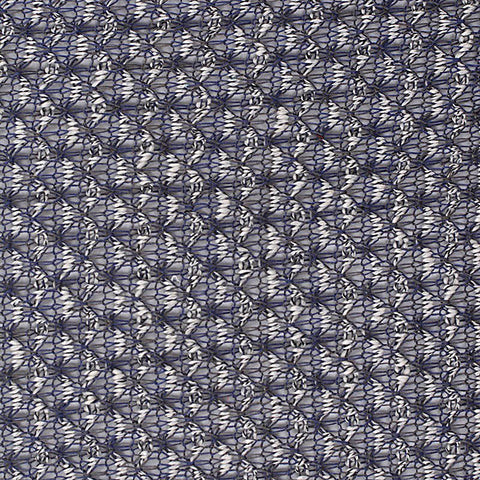 Blue Diamond Chunky Knit, Poly-Cotton, 177 gsm