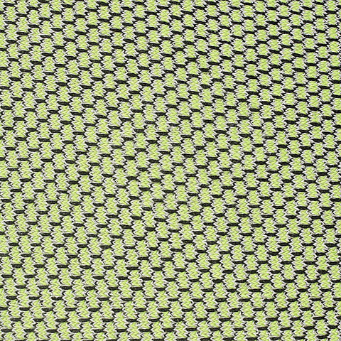 Lime Geometric Chunky Knit, Poly-Viscose