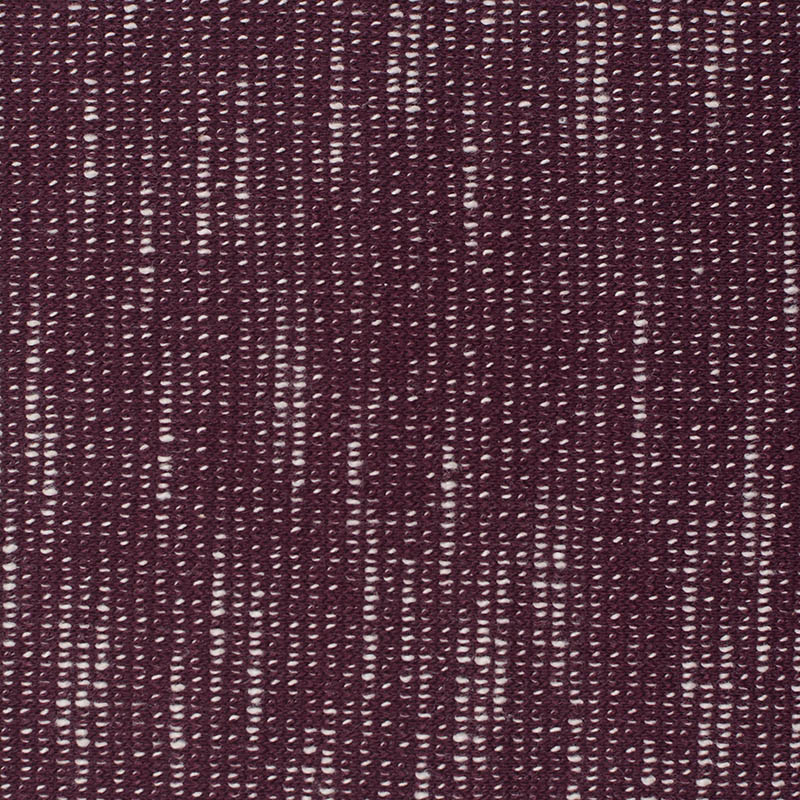 Dark Purple Fine-Marl French Terry, Poly-Cotton