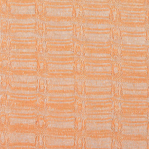 Orange Textured Jersey Knit, Poly-Viscose