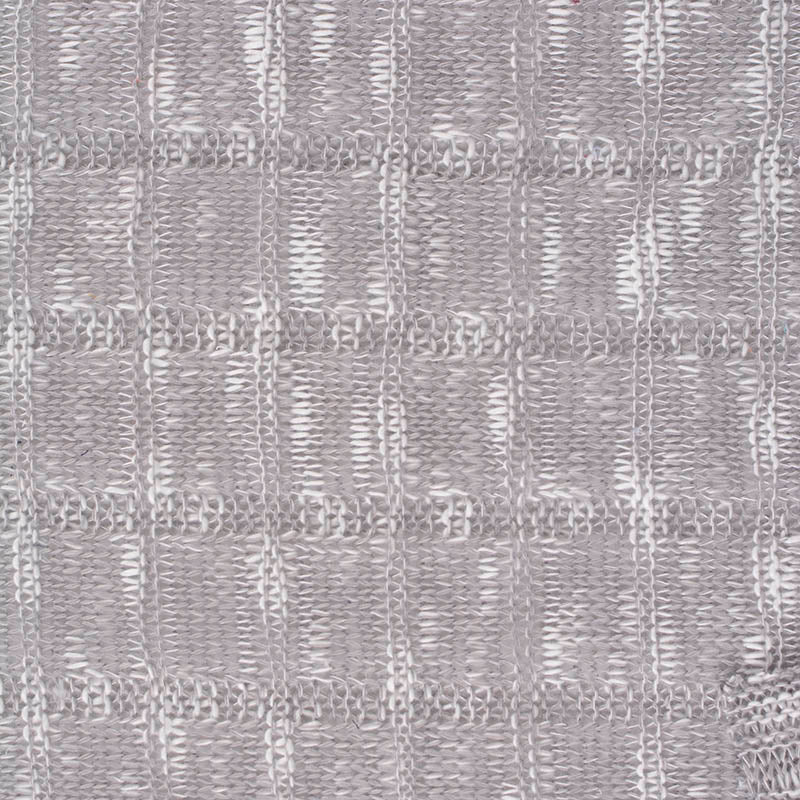 Light Grey Check Jacquard, Polyester