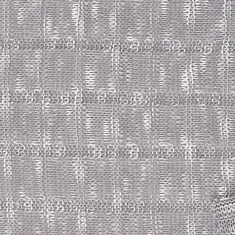 Light Grey Check Jacquard, Polyester