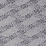 Grey Geometric Jacquard, Polyester