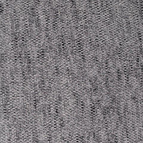 Heather Grey Marl Chunky Knit, Viscose-Poly, 137 gsm