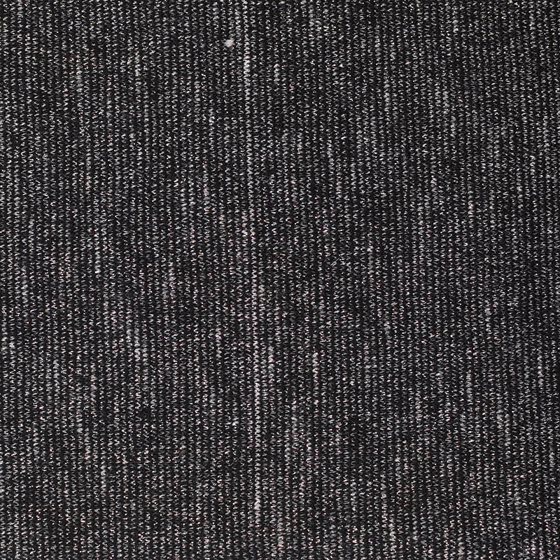 Black Marl Knit, Poly-Viscose, 295 gsm