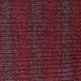 Dark Red Marl Rib Knit, Polyester