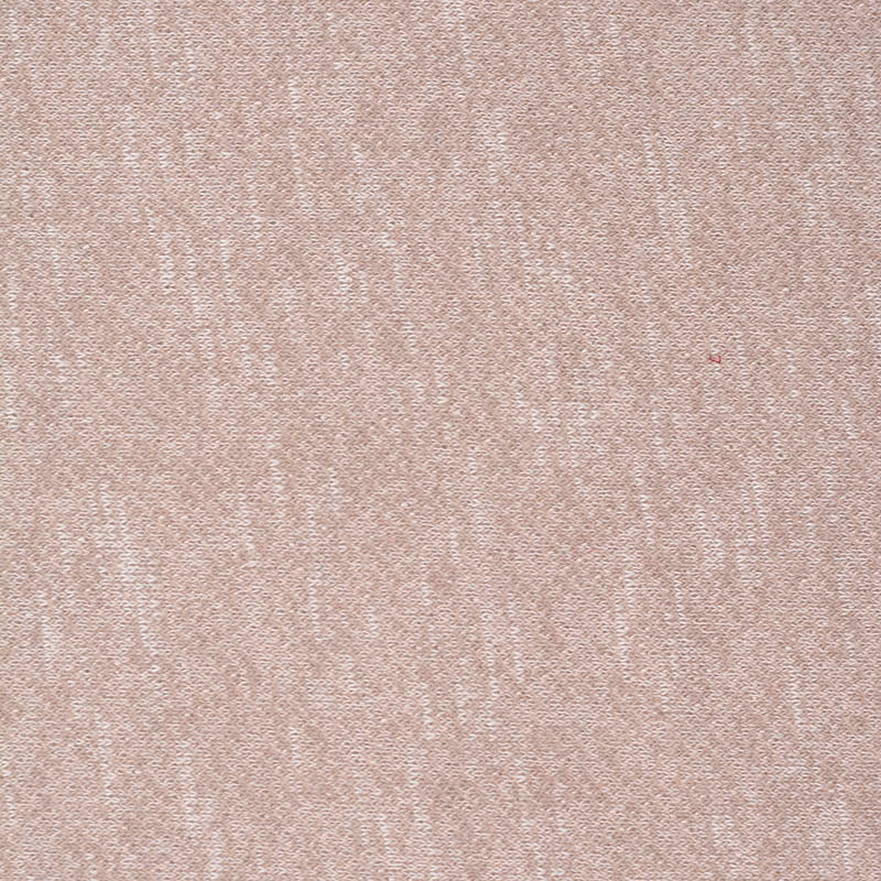 Light Brown Marl French Terry, Cotton-Poly
