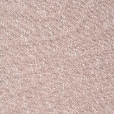 Light Brown Marl French Terry, Cotton-Poly