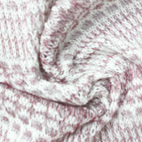 White Marl Jacquard, Polyester