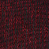 Red Textured-Stripe Chunky Knit, Polyester