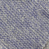 Blue Marl Chunky Knit, Cotton-Poly
