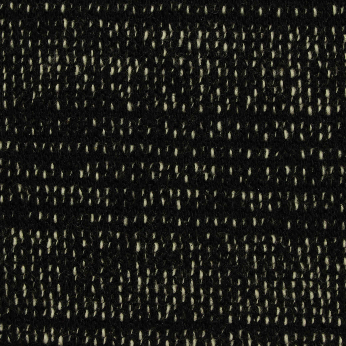 Black Marl French Terry, Poly-Cotton, 368 gsm