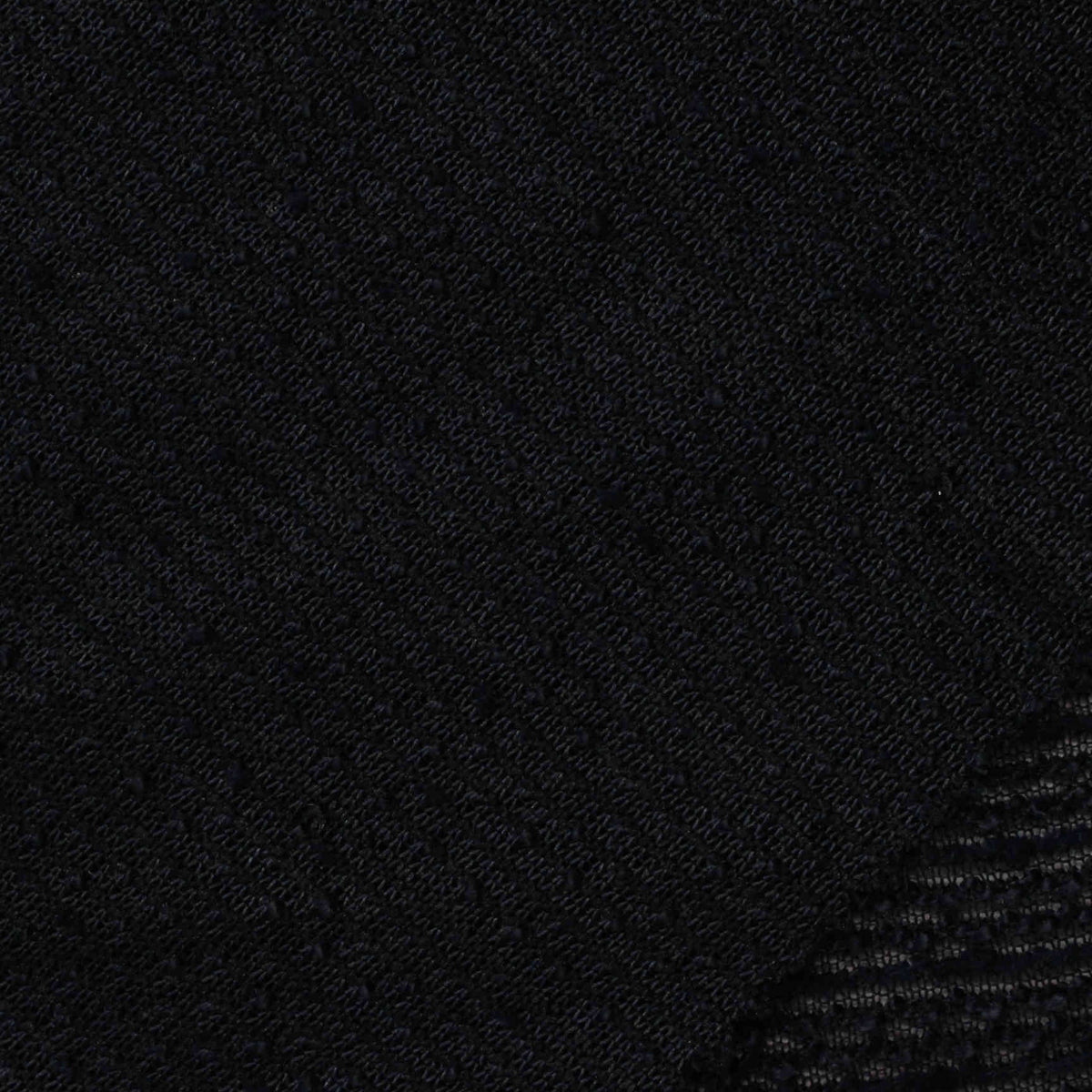 Black Tone-on-Tone Chunky Knit, Polyester