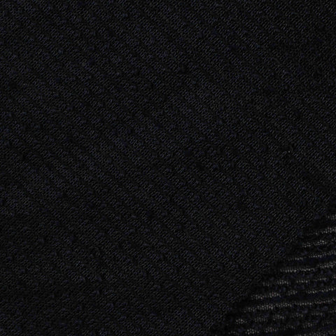 Black Tone-on-Tone Chunky Knit, Polyester