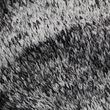 Black Marl Chunky Knit, Polyester — texture
