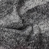 Black Marl Chunky Knit, Polyester