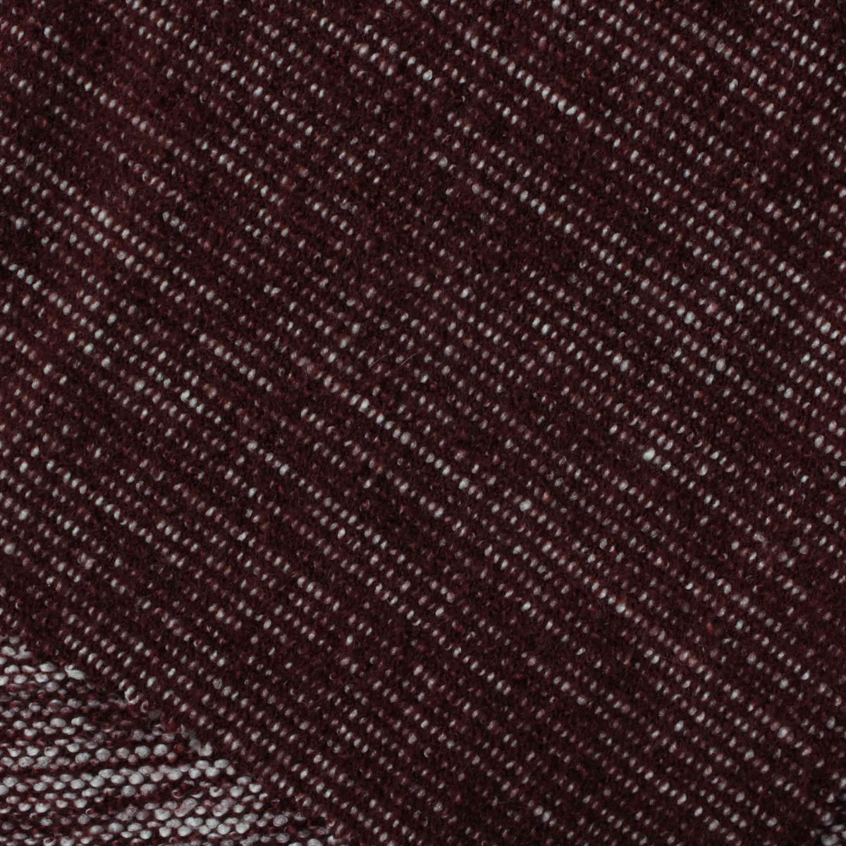 Burgundy Marl Chunky Knit, Acrylic-Poly