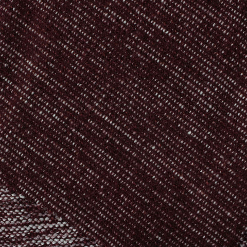 Burgundy Marl Chunky Knit, Acrylic-Poly