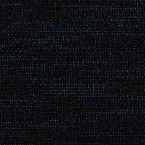 Black Marl Chunky Knit, Poly-Cotton, 312 gsm