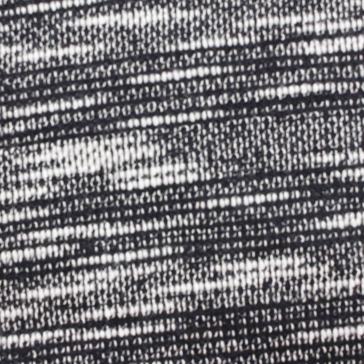Black Marl French Terry, Poly-Cotton, 273 gsm