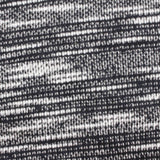 Black Marl French Terry, Poly-Cotton
